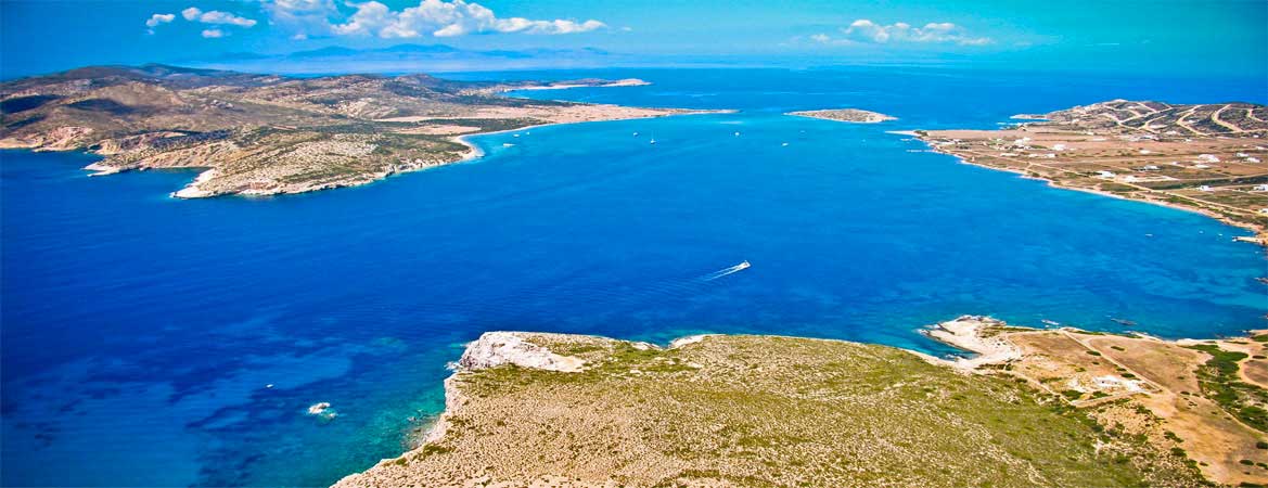 Athens to Antiparos helicopter charter and sightseeing flights